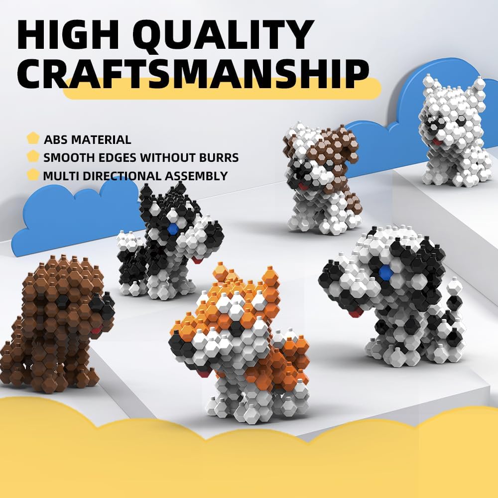 Cute Dog Building Block Sets
