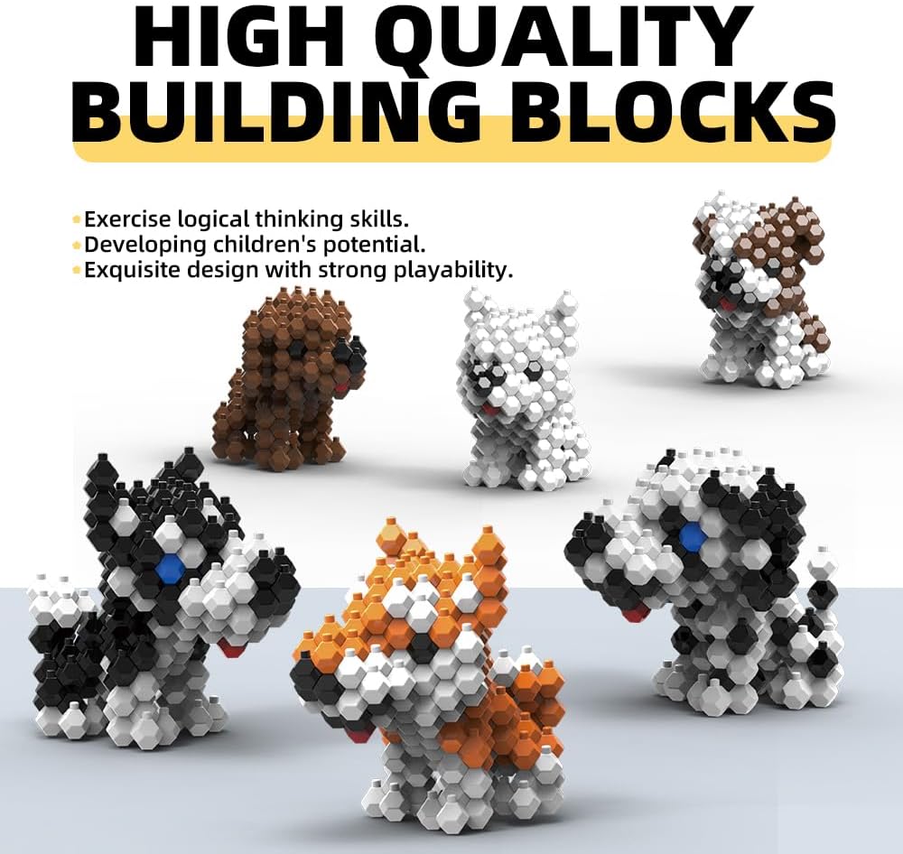 Cute Dog Building Block Sets
